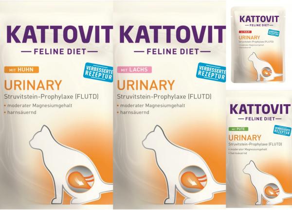 24 x Kattovit Urinary 85g Packung